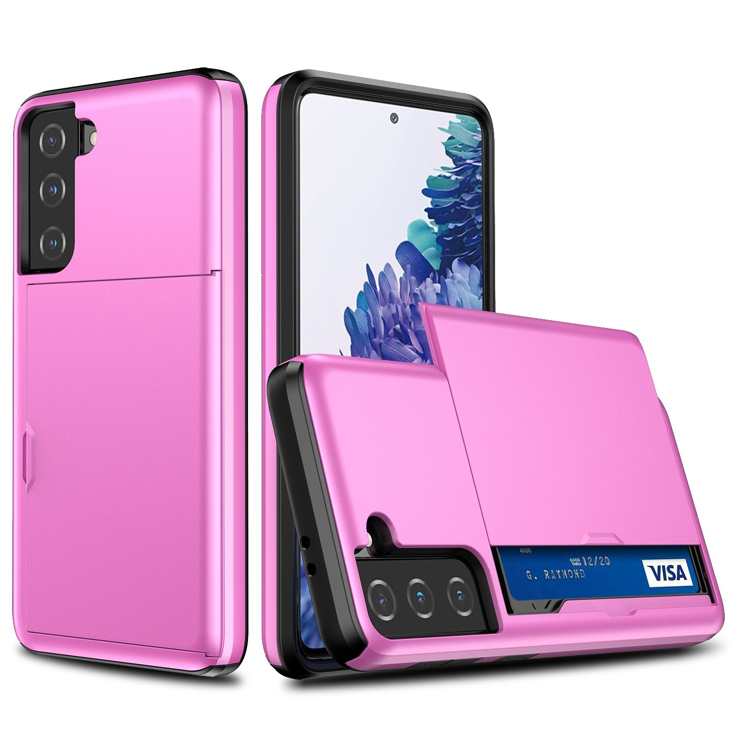 DESIGN S21 KÖNIG Samsung, Plus, Galaxy Case, Rosa Backcover,
