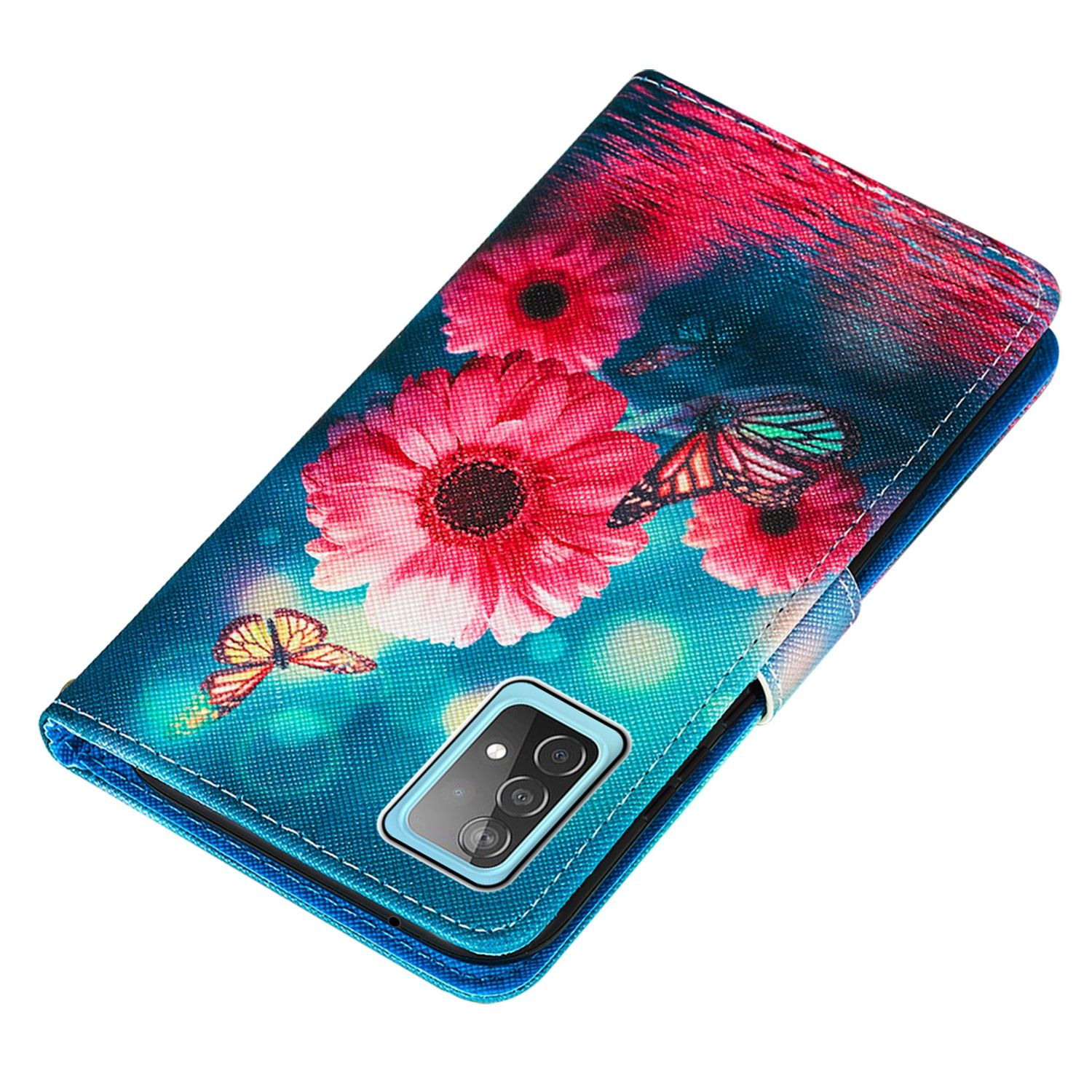 KÖNIG 4G Bookcover, / A52 Book Galaxy Rot 5G Case, Samsung, A52s, DESIGN /
