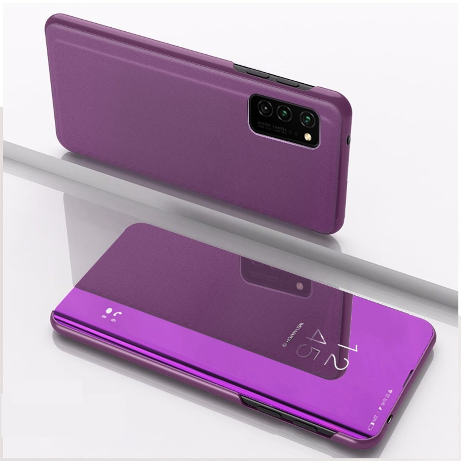 KÖNIG DESIGN Case, Full Cover, S21 Ultra, Samsung, Galaxy Violett