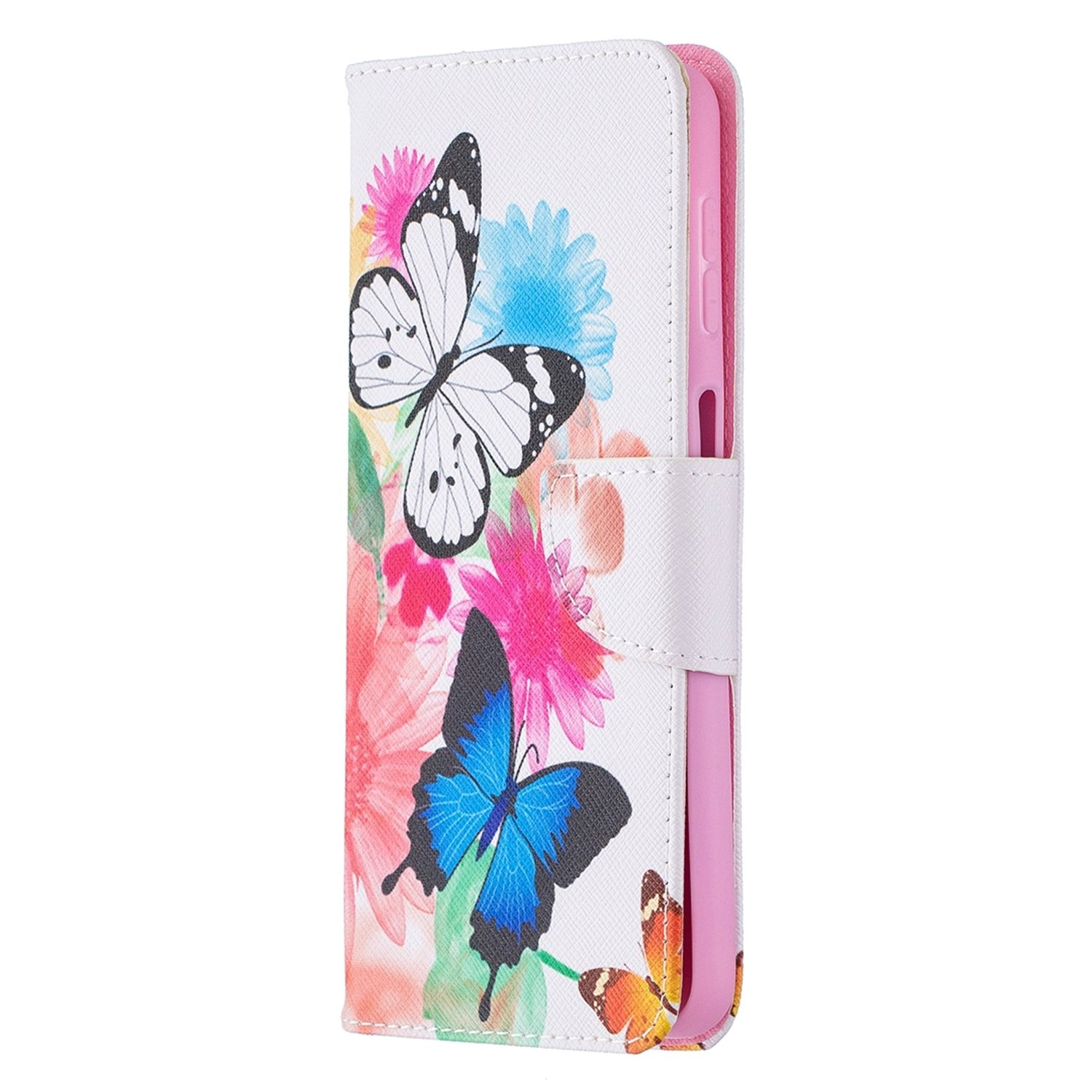 A32 Samsung, 5G, DESIGN Book Rosa Bookcover, Galaxy KÖNIG Case,