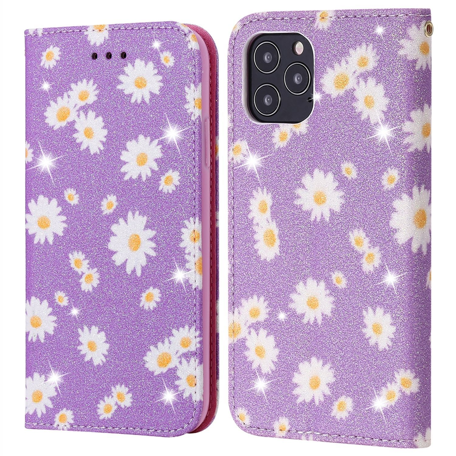 KÖNIG Case, DESIGN / Violett 12 Apple, iPhone Bookcover, Book Pro, 12