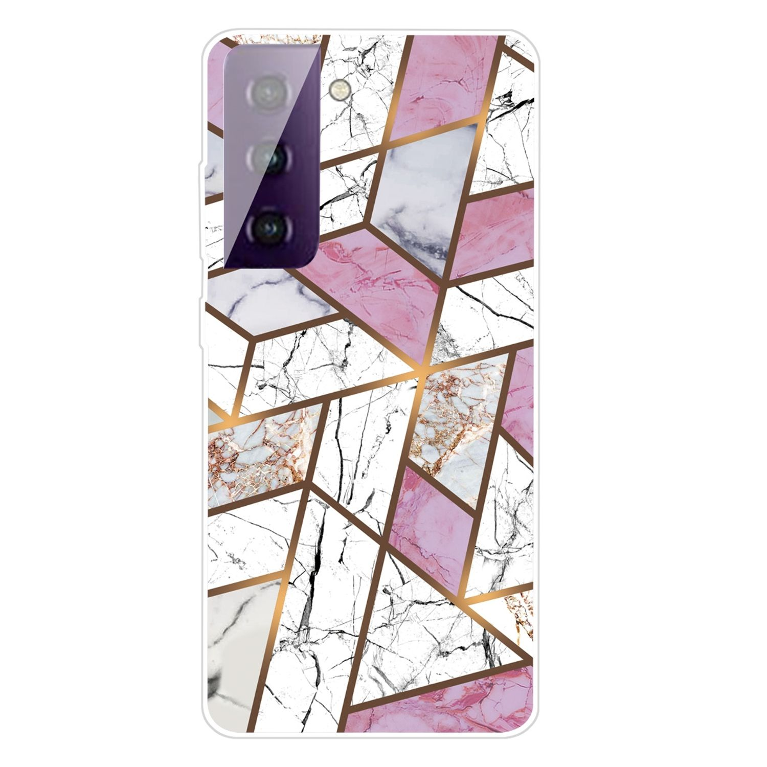 Galaxy Plus, KÖNIG Mehrfarbig S21 Case, Samsung, Backcover, DESIGN