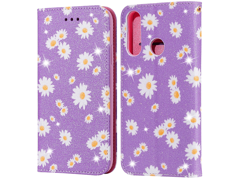 Y6p, Violett Case, Bookcover, KÖNIG Huawei, Book DESIGN