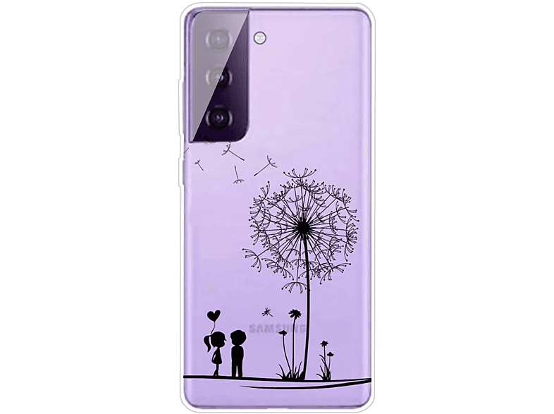 Backcover, Samsung, KÖNIG Case, S21, DESIGN Galaxy Transparent