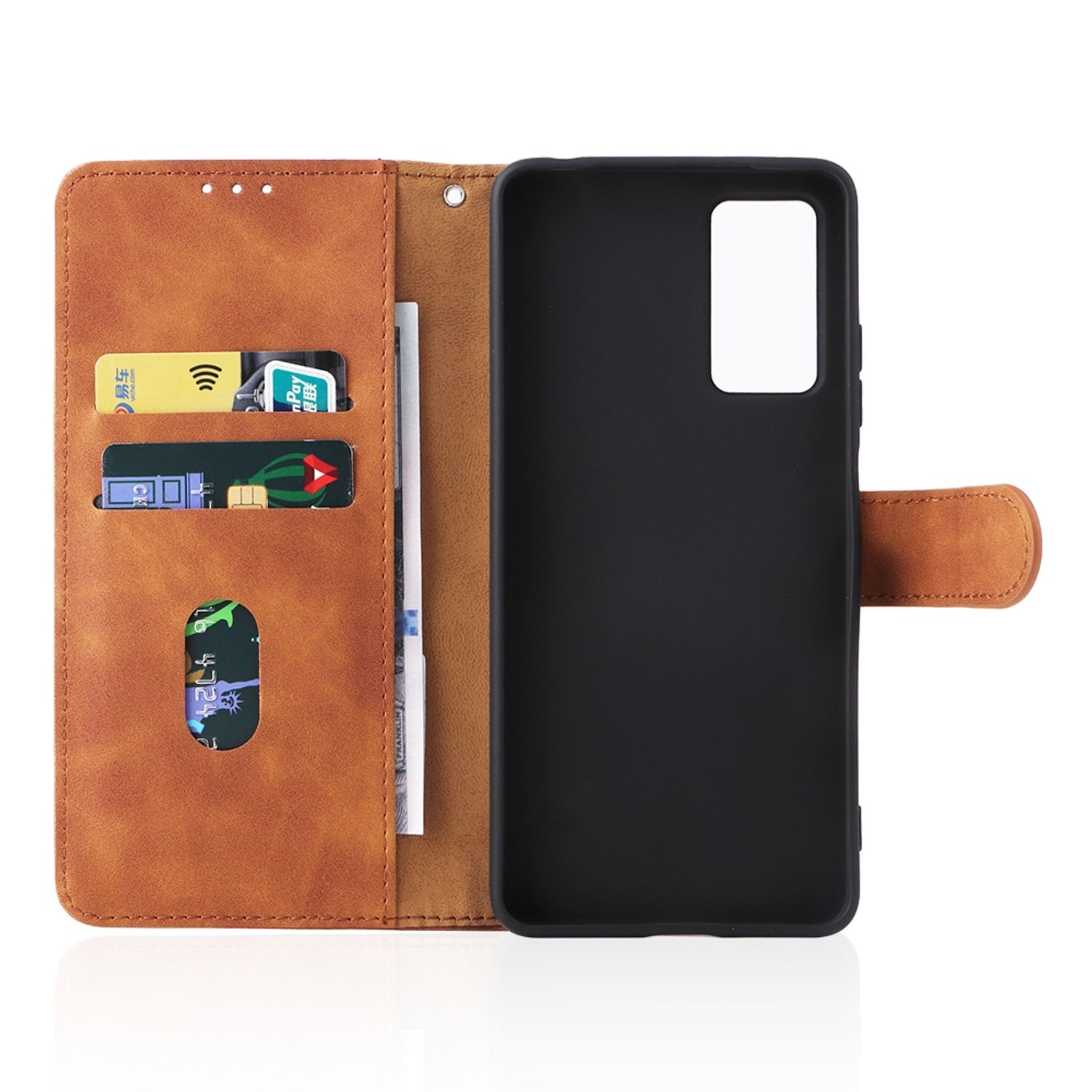 KÖNIG DESIGN 11 11 Case, Xiaomi, 5G, Pro / Braun Redmi Note Book Bookcover, Note Pro