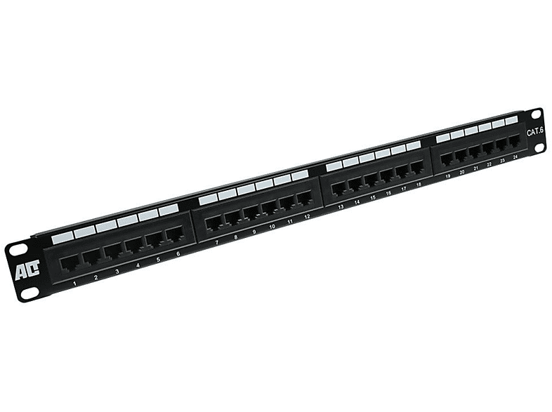 PP1010 24-Ports ACT Patchpanel CAT6