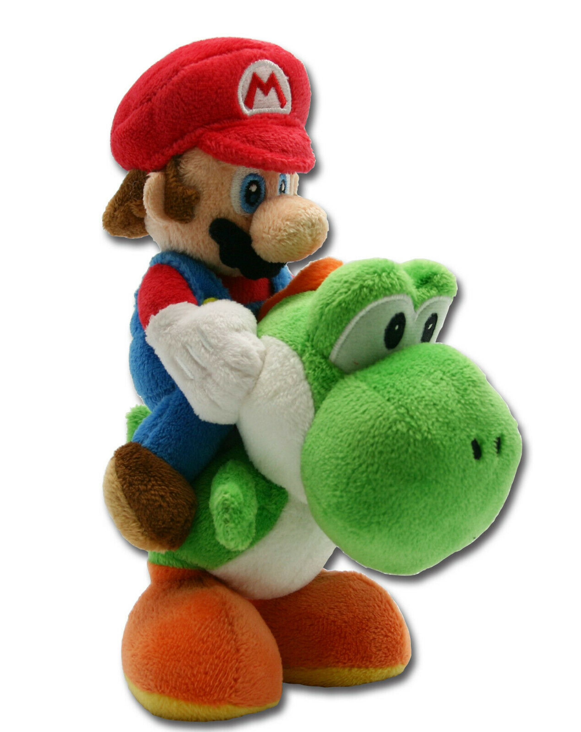 NINTENDO Yoshi & Mario Plüschfigur