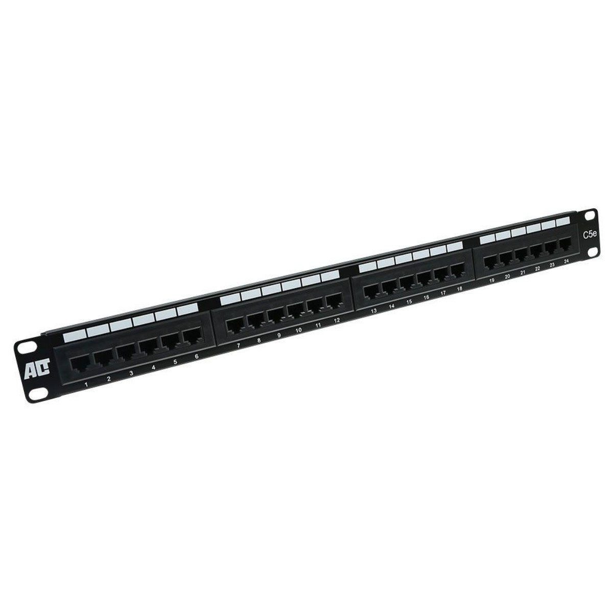 PP1001 CAT5E 24-Ports ACT Patchpanel