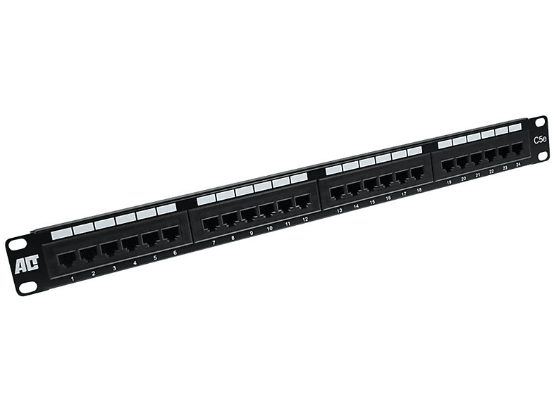 ACT PP1001 24-Ports CAT5E Patchpanel