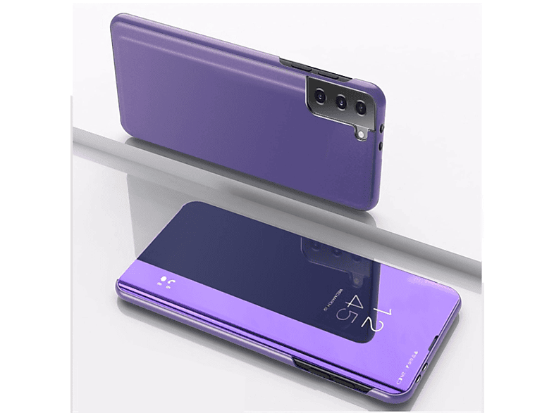 Full Blau Violett Cover, FE, S21 DESIGN KÖNIG Galaxy Samsung, Case,