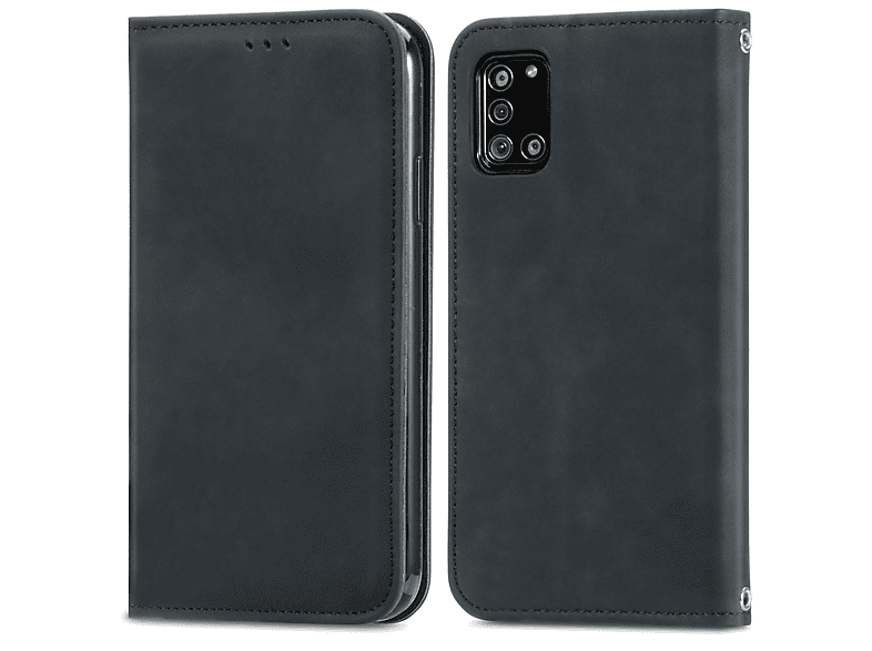 KÖNIG DESIGN Book Case, Bookcover, Galaxy 5G, A32 Schwarz Samsung
