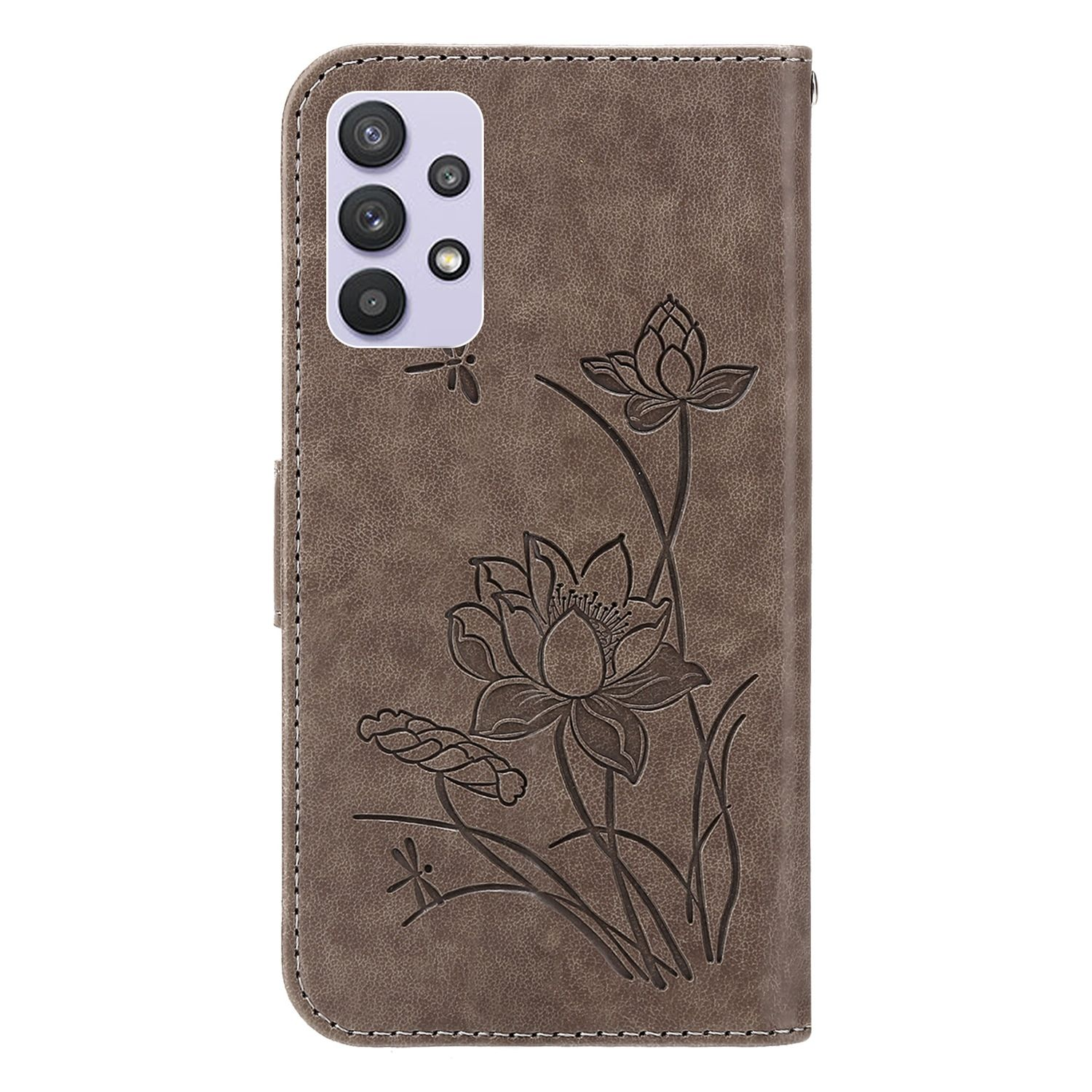 5G, Samsung, Case, Grau Bookcover, Galaxy DESIGN A32 Book KÖNIG