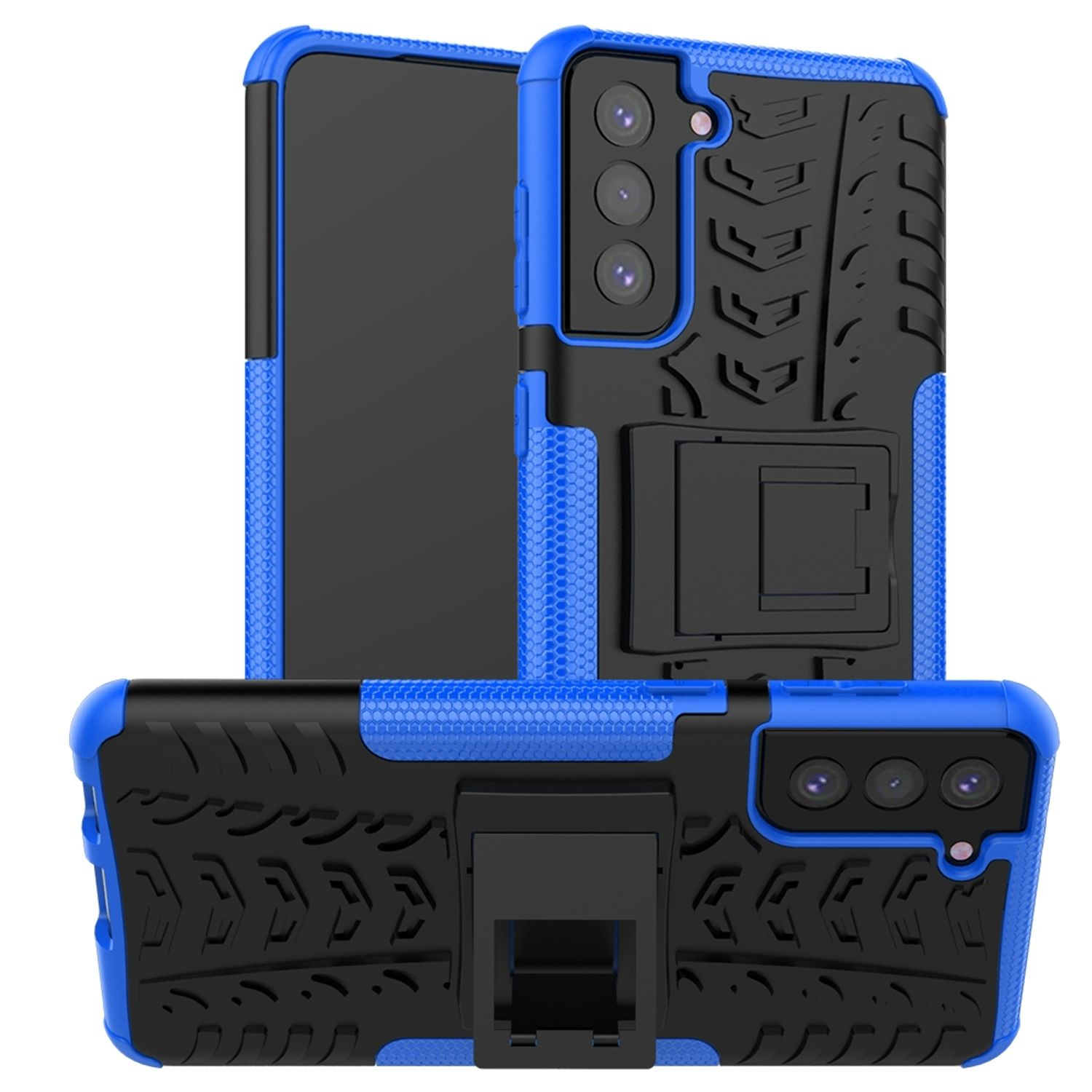 S21 Blau Case, Plus, Samsung, Backcover, KÖNIG Galaxy DESIGN