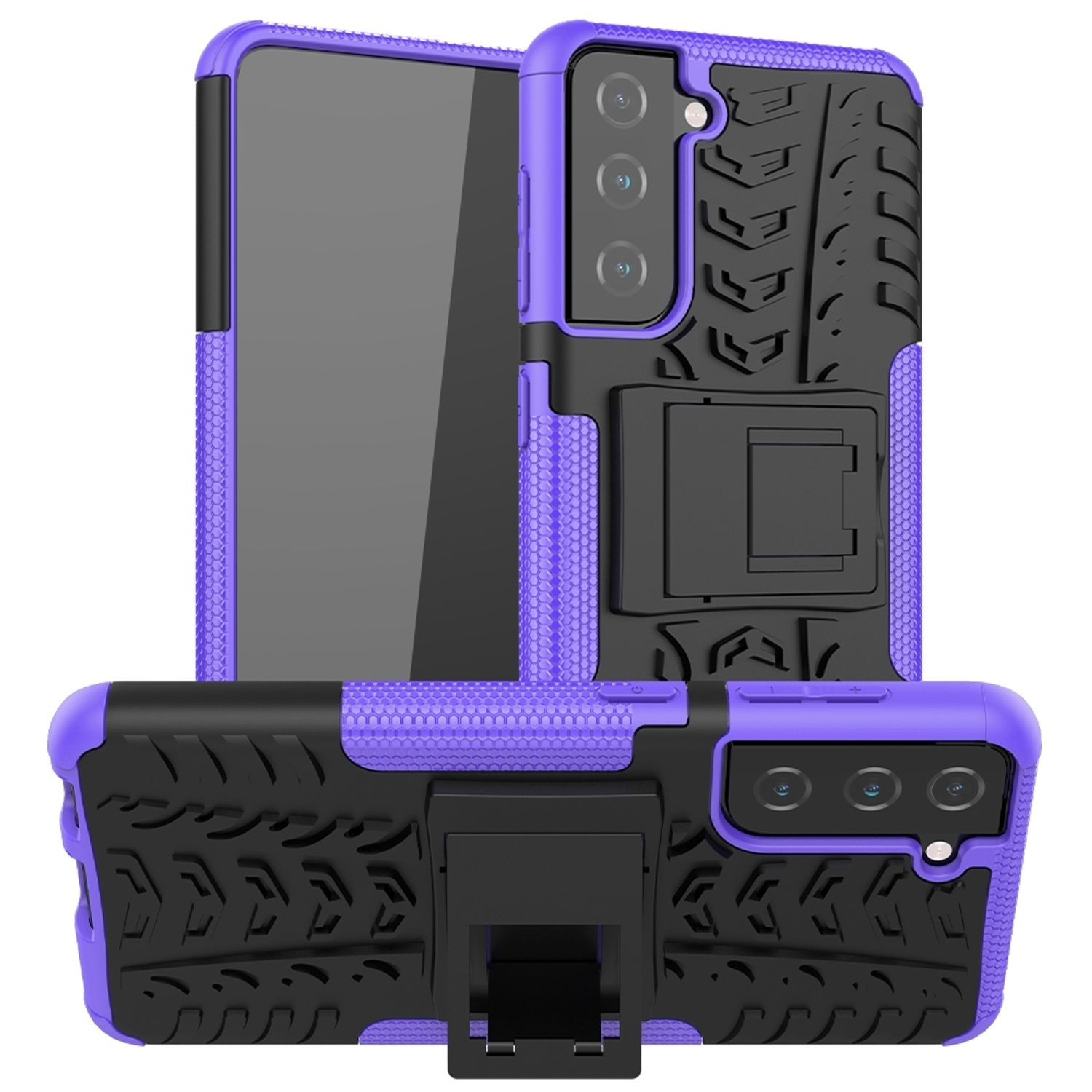 Violett DESIGN KÖNIG Backcover, S21, Case, Samsung, Galaxy