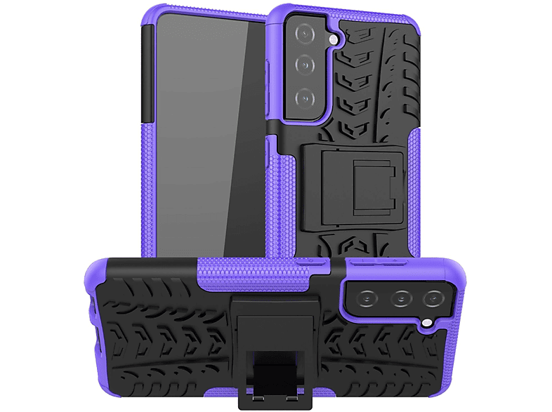 KÖNIG DESIGN Samsung, S21, Case, Violett Galaxy Backcover