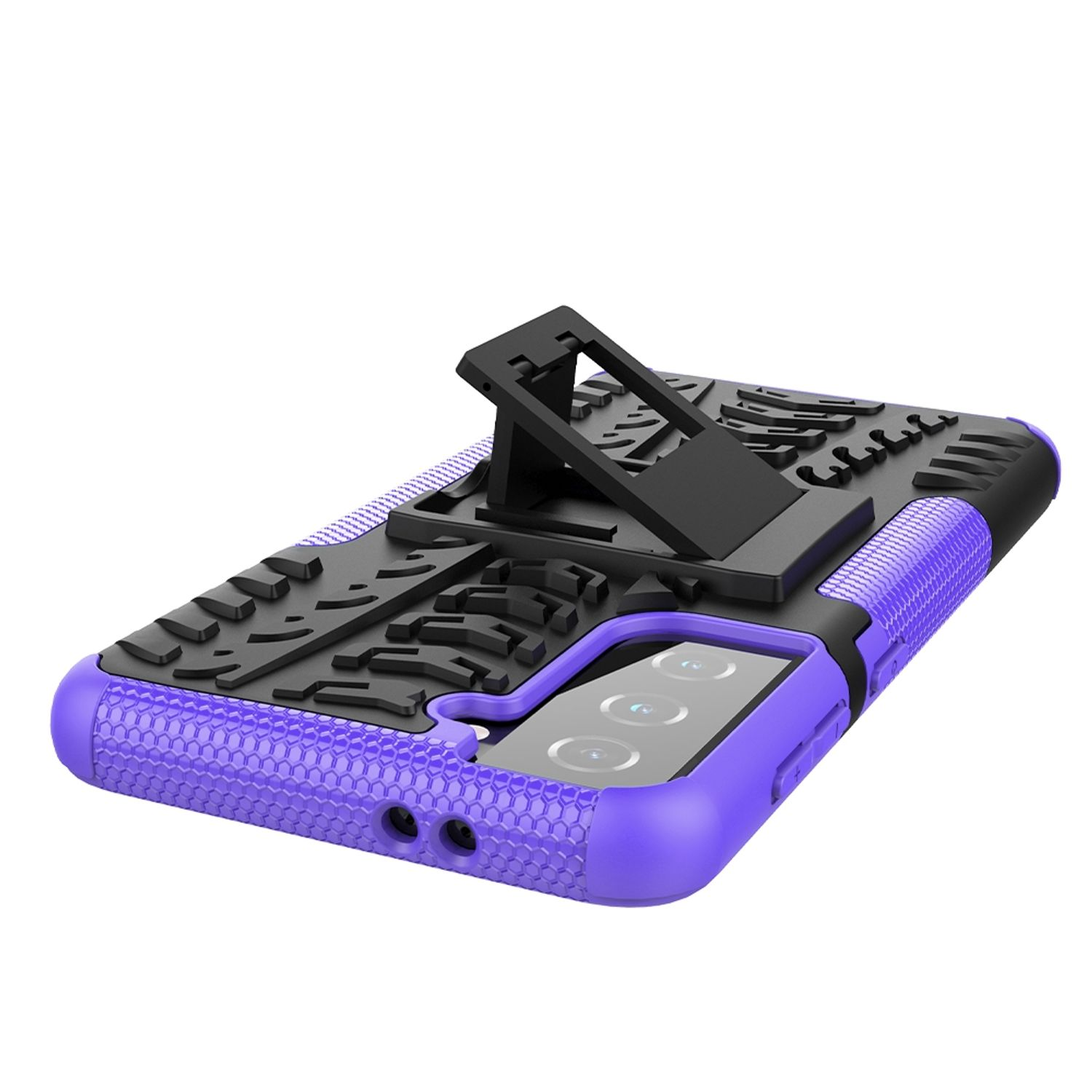 KÖNIG DESIGN Case, Backcover, S21, Violett Galaxy Samsung