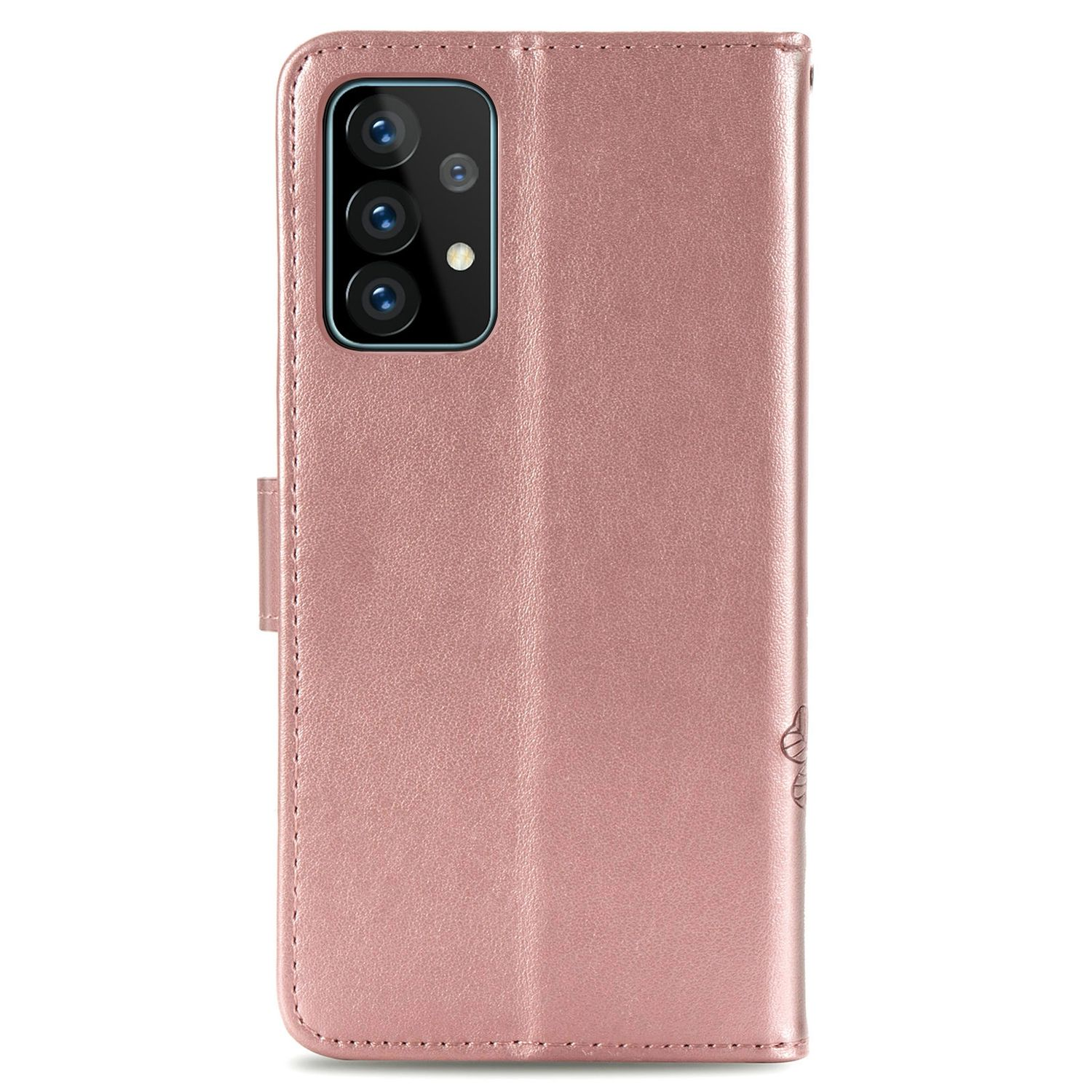 / Case, Galaxy DESIGN Samsung, A52 Rosa Bookcover, 5G A52s, KÖNIG Book 4G /
