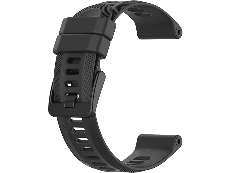 Forerunner Armband 965, Schwarz 265 Silikon, Ersatzarmband, / INF Garmin,