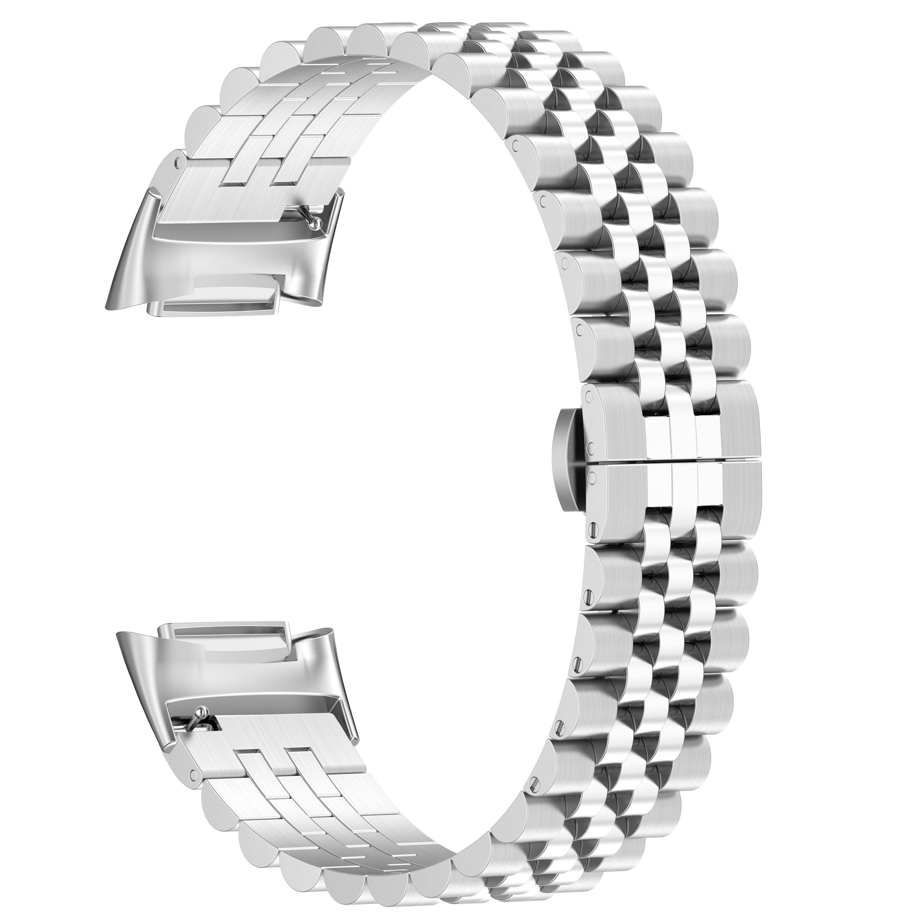 Samsung, Ersatzarmband, Silber Armband Charge Edelstahl, 5, INF
