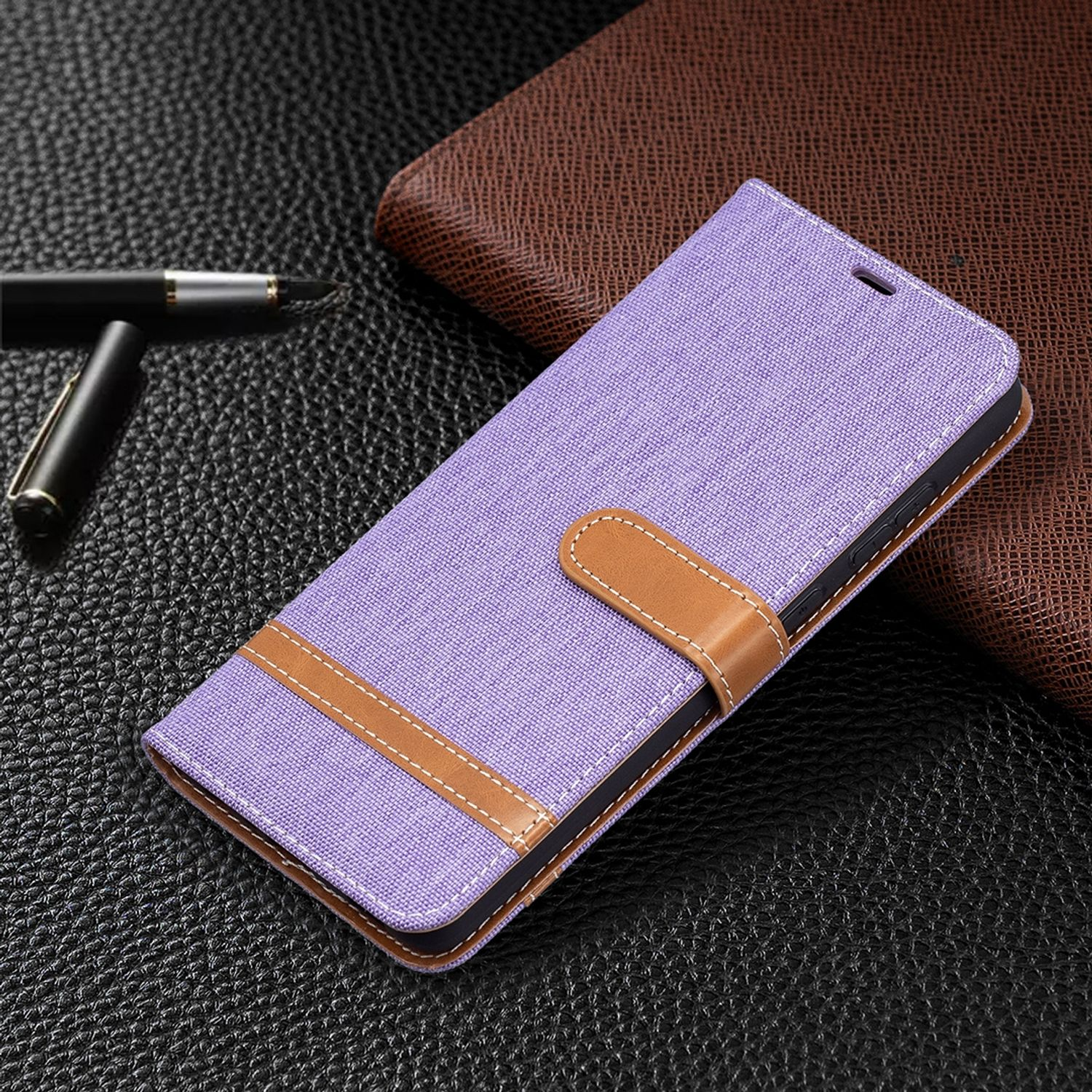 KÖNIG Bookcover, 5G, Book Samsung, Violett Galaxy DESIGN A72 Case,
