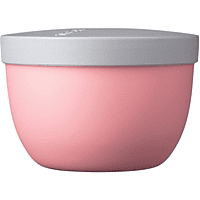MEPAL Snackpot Ellipse 350 ml, pp, Nordic pink, 107 mm Lunchbox, Bunt