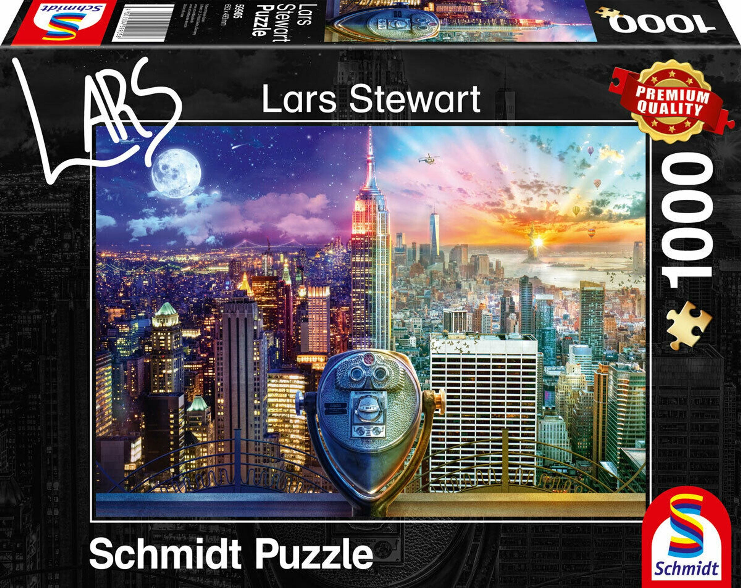 New Puzzle and Day York SCHMIDT Night SPIELE