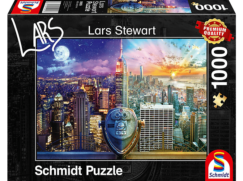 Puzzle York SPIELE Day and SCHMIDT New Night