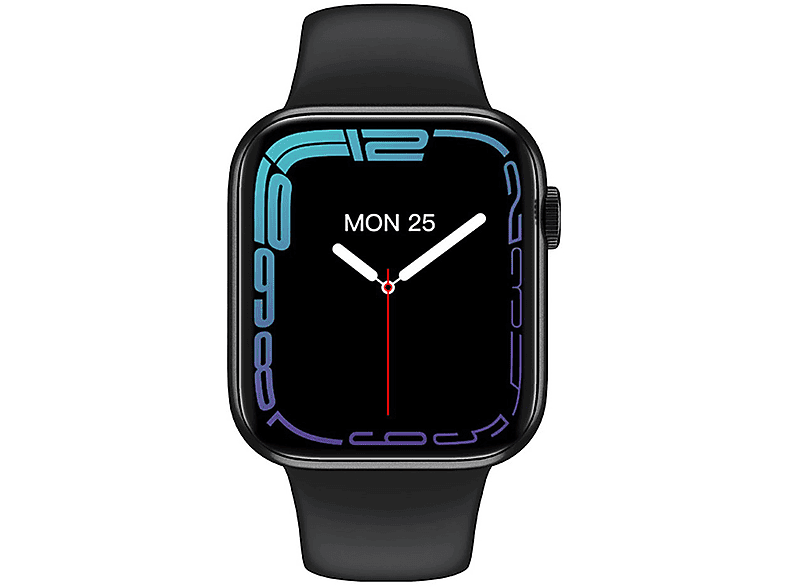 LiveSaver Silikon, Smartwatch HYPTECH Schwarz Zinc-Alloy ProMax