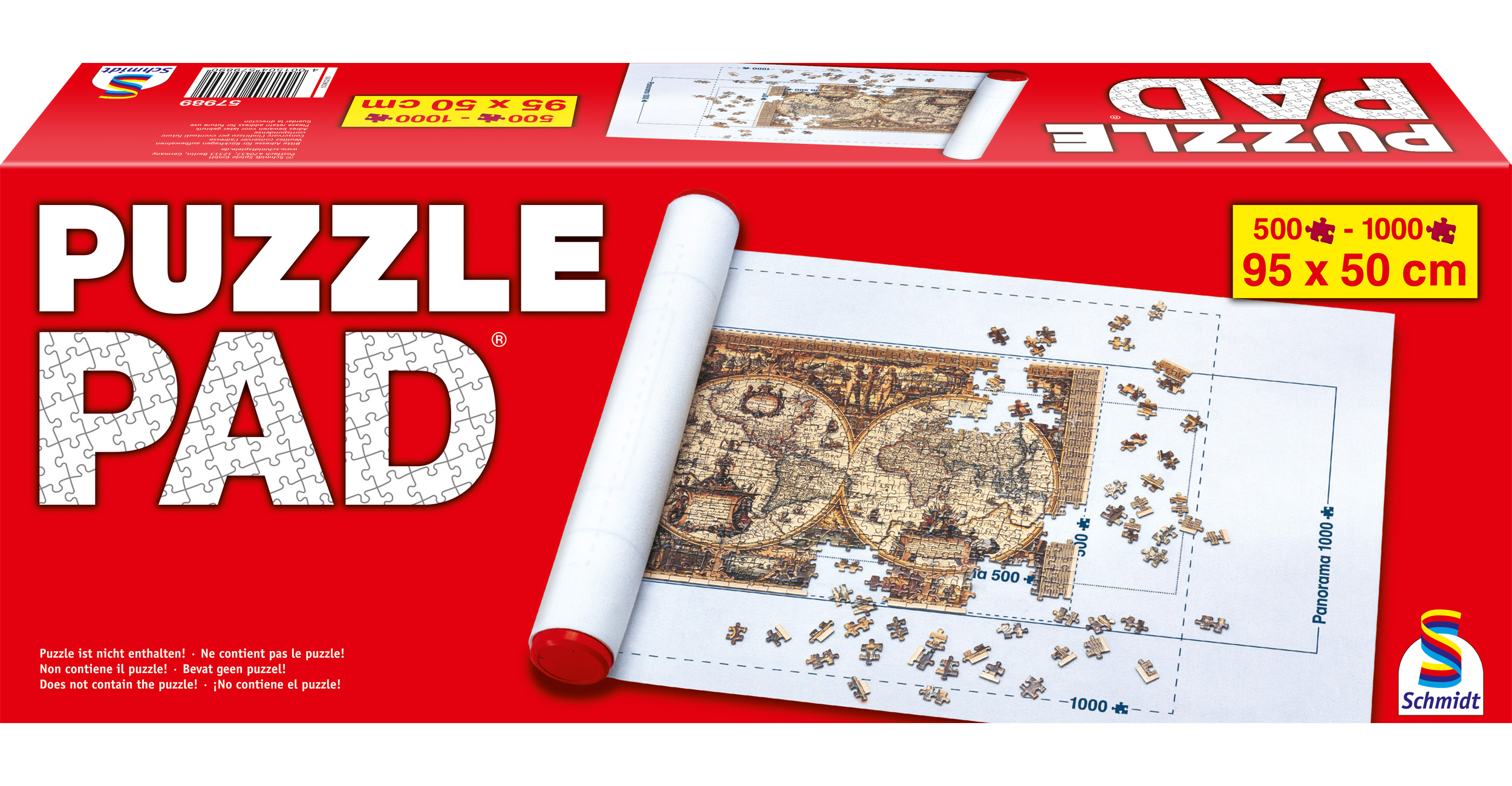 SCHMIDT SPIELE Puzzle Puzzle Teile 1000 Puzzle Pad/Matte für bis