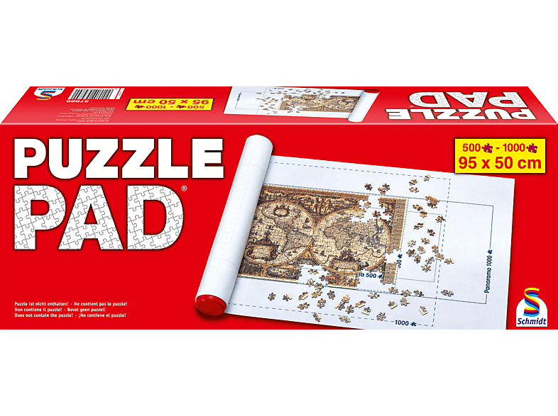 SCHMIDT SPIELE Puzzle Pad/Matte für Puzzle bis 1000 Teile Puzzle