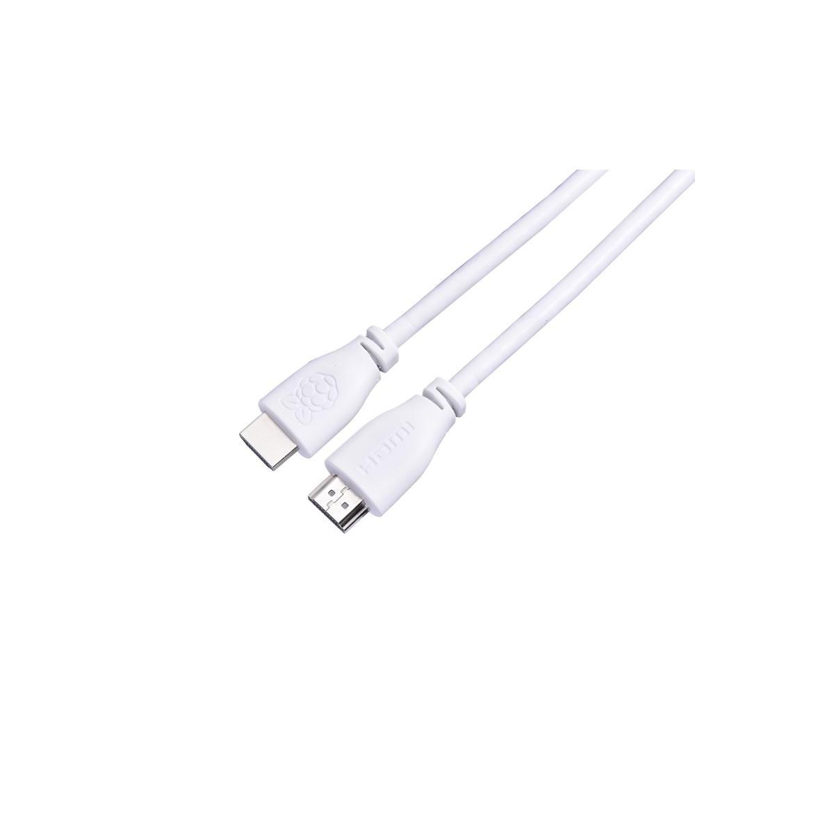 PI Weiß HDMI Kabel, 111-1031 RASPBERRY