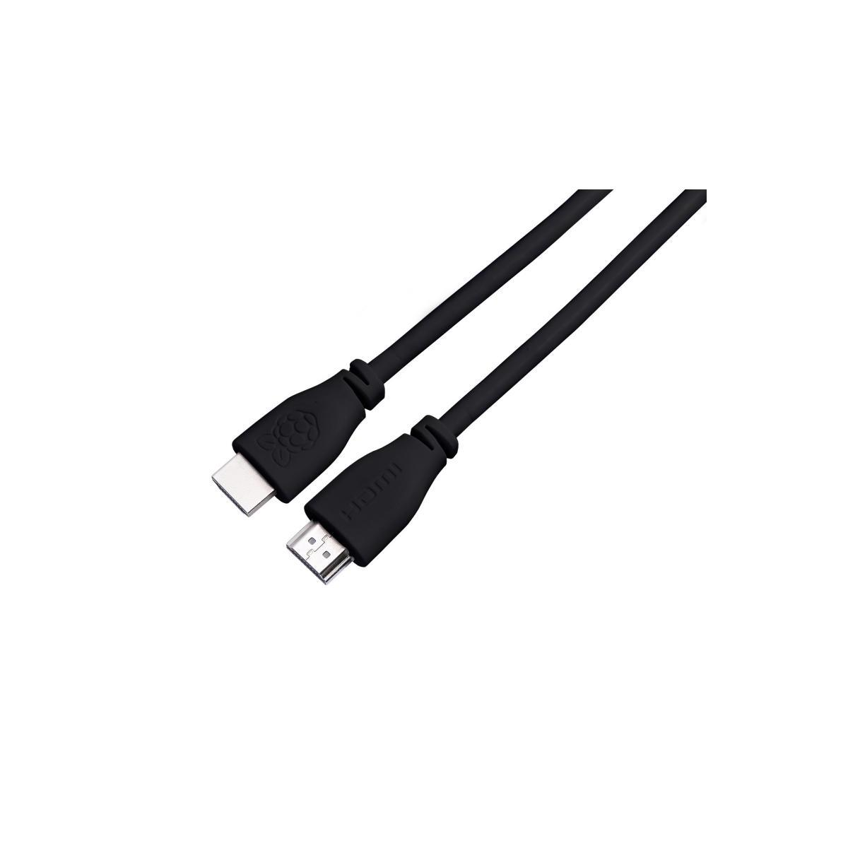RASPBERRY PI Kabel, HDMI Schwarz 111-1030
