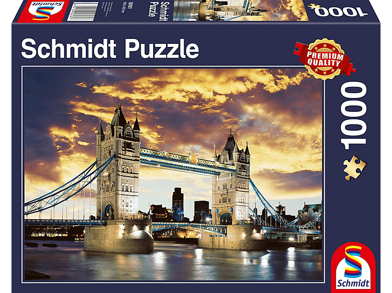SCHMIDT SPIELE Tower Bridge London Puzzle