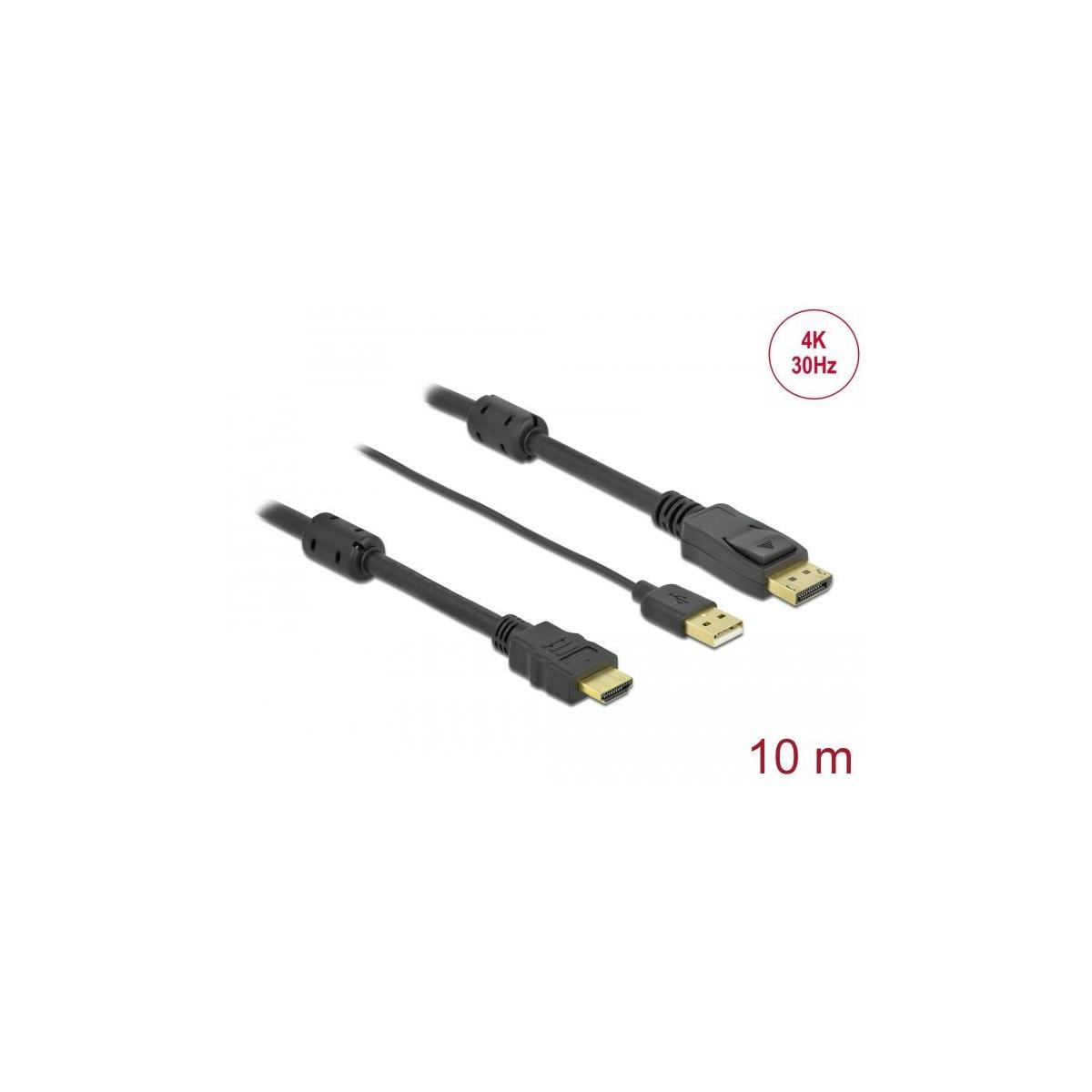 DELOCK 85968 HDMI Schwarz Kabel