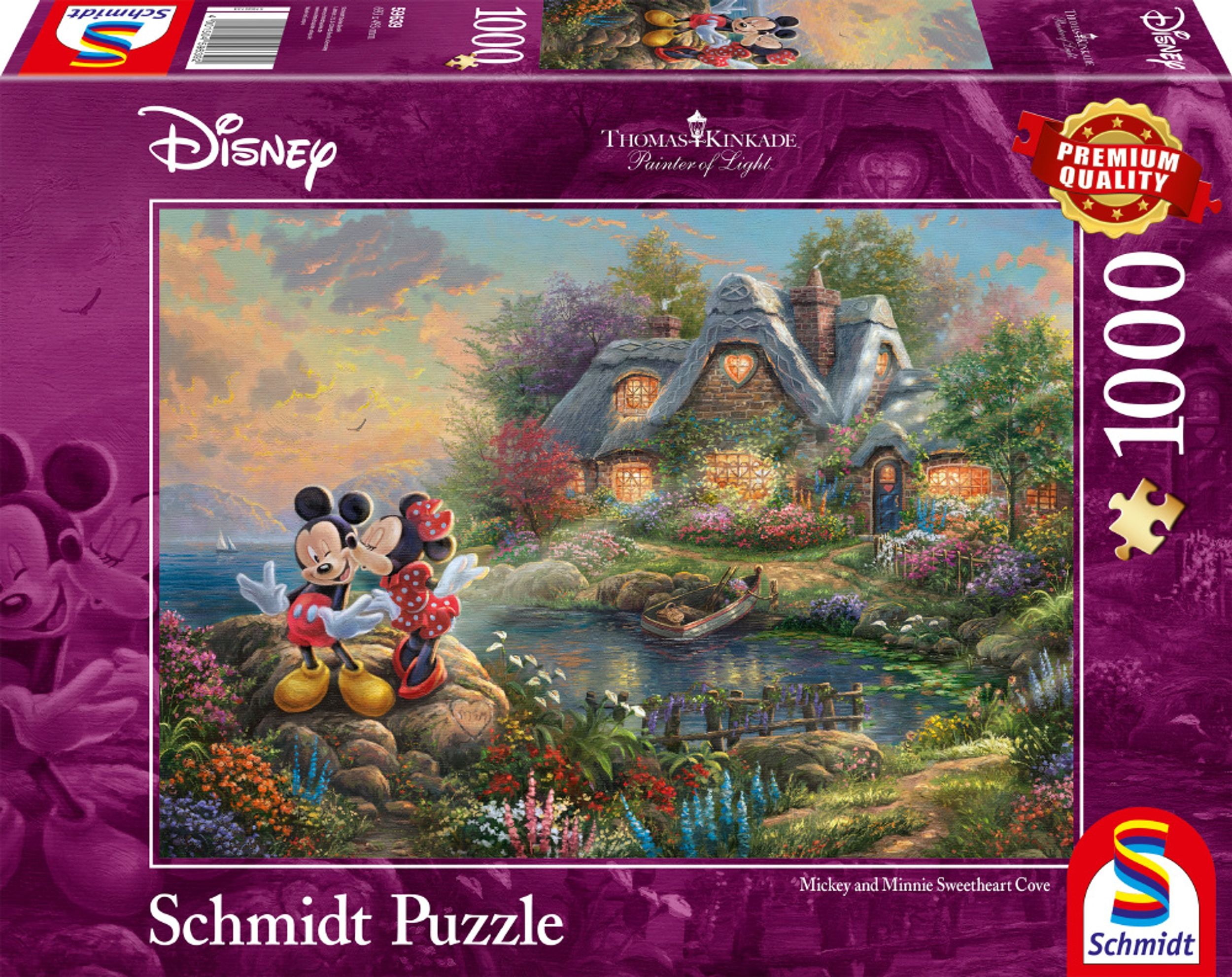 SCHMIDT SPIELE Sweethearts Mickey & Minnie Puzzle