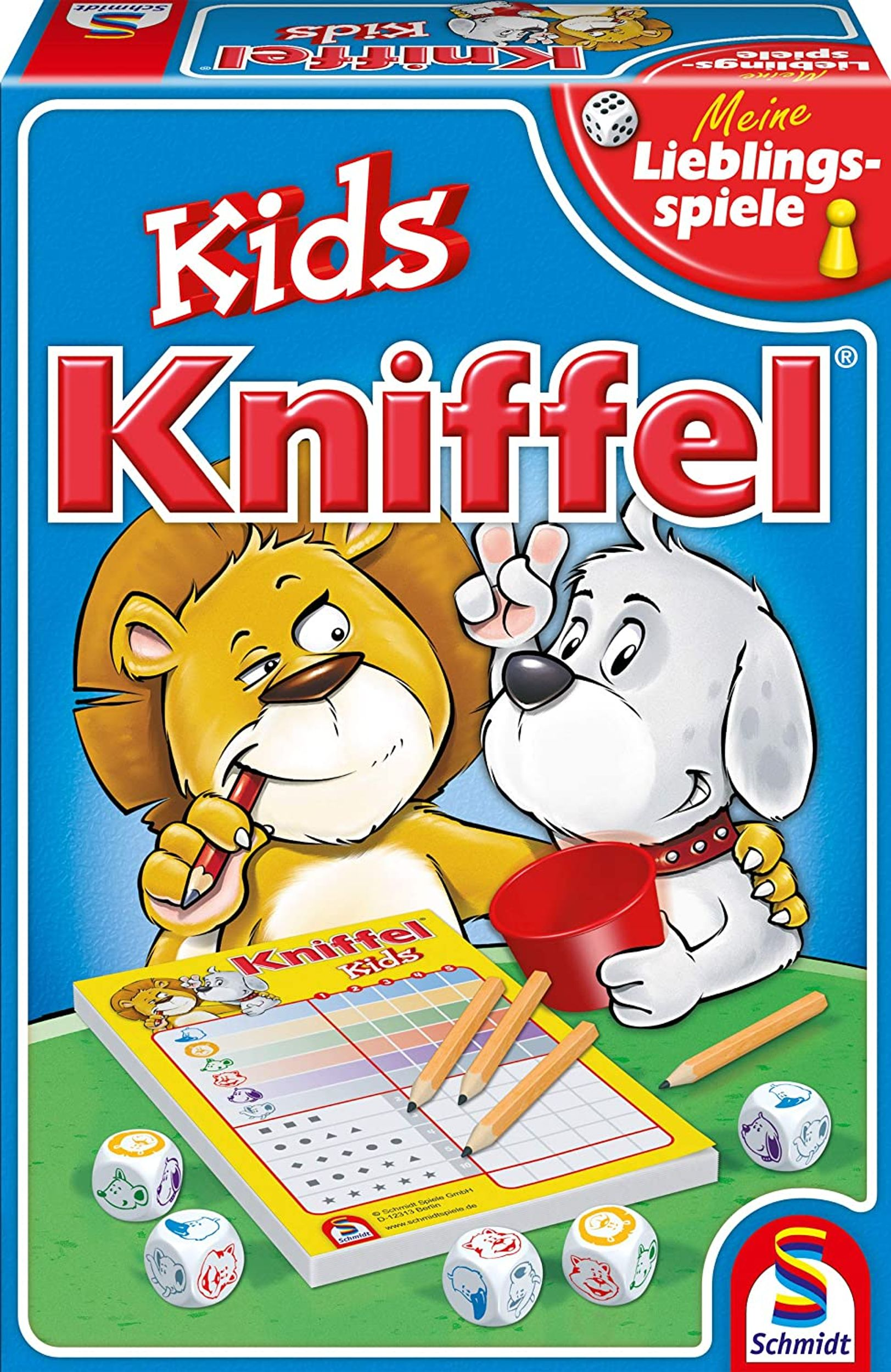 Kids Kinderspiel Kniffel SCHMIDT SPIELE