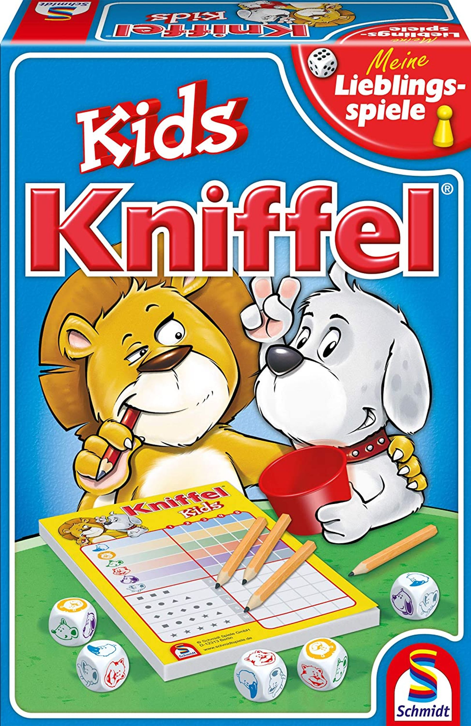 Kids Kinderspiel SCHMIDT Kniffel SPIELE