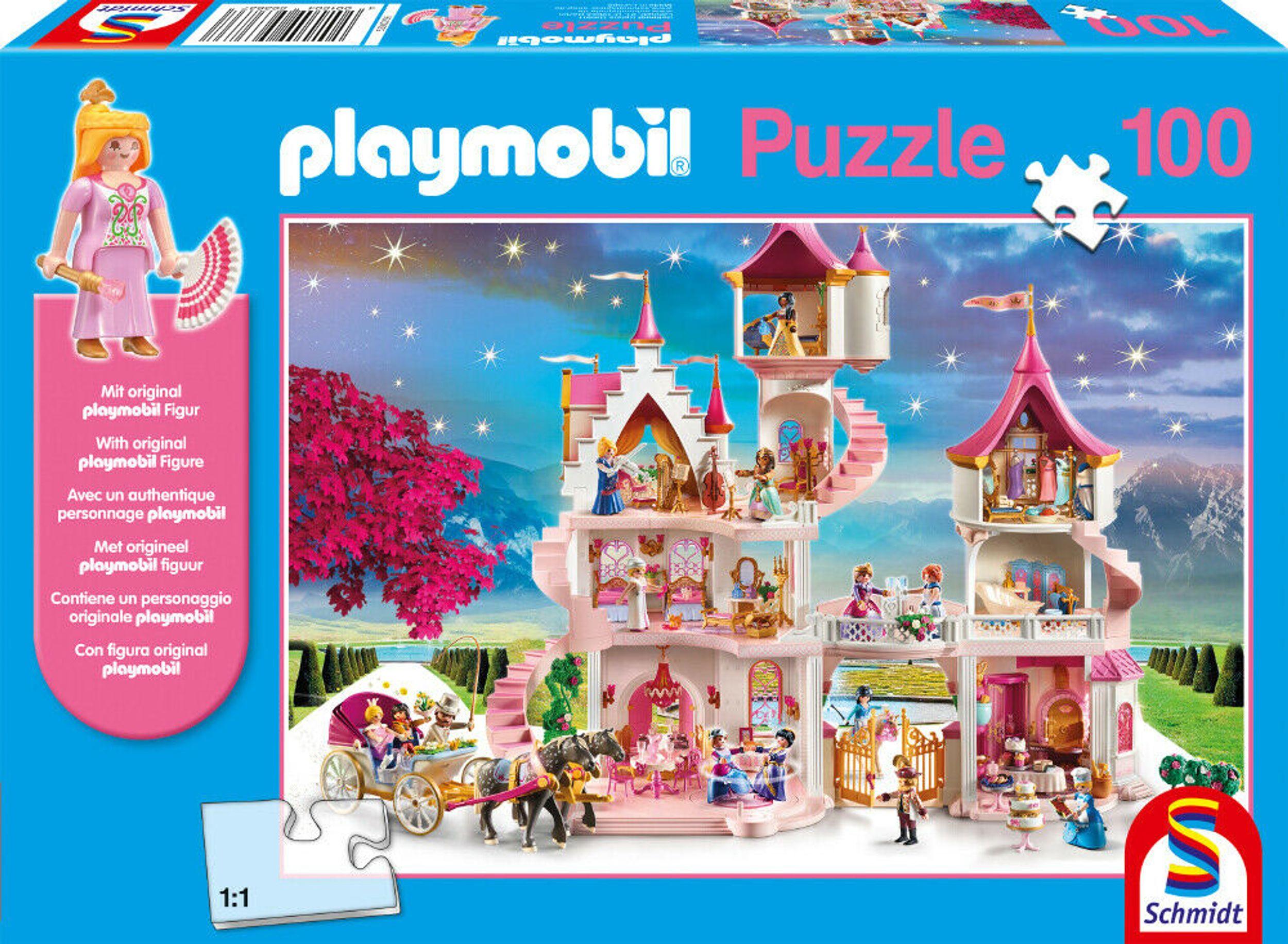 + SCHMIDT Playmobil Puzzle Figur Prinzessinnenschloss SPIELE