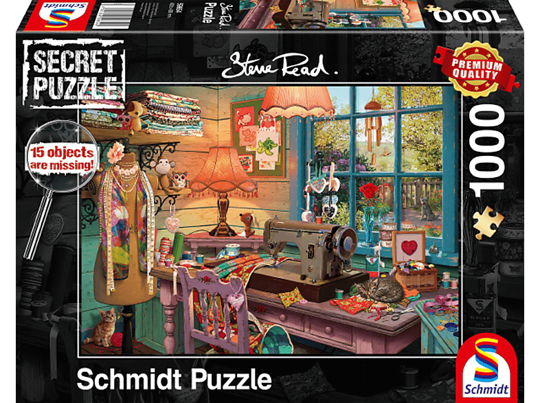 SCHMIDT SPIELE Im Puzzle Nähzimmer