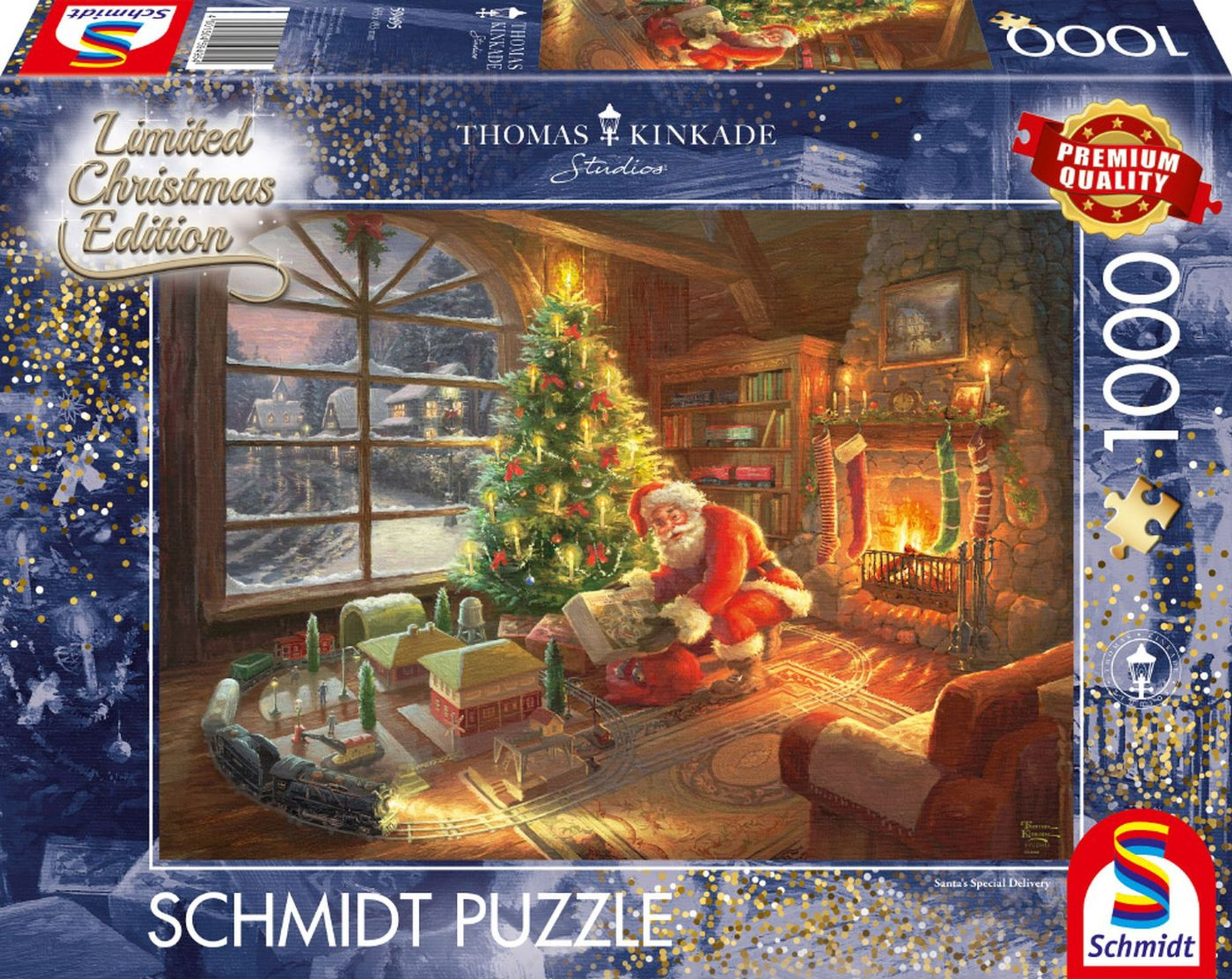 SCHMIDT SPIELE Der Weihnachtsmann da Puzzle ist