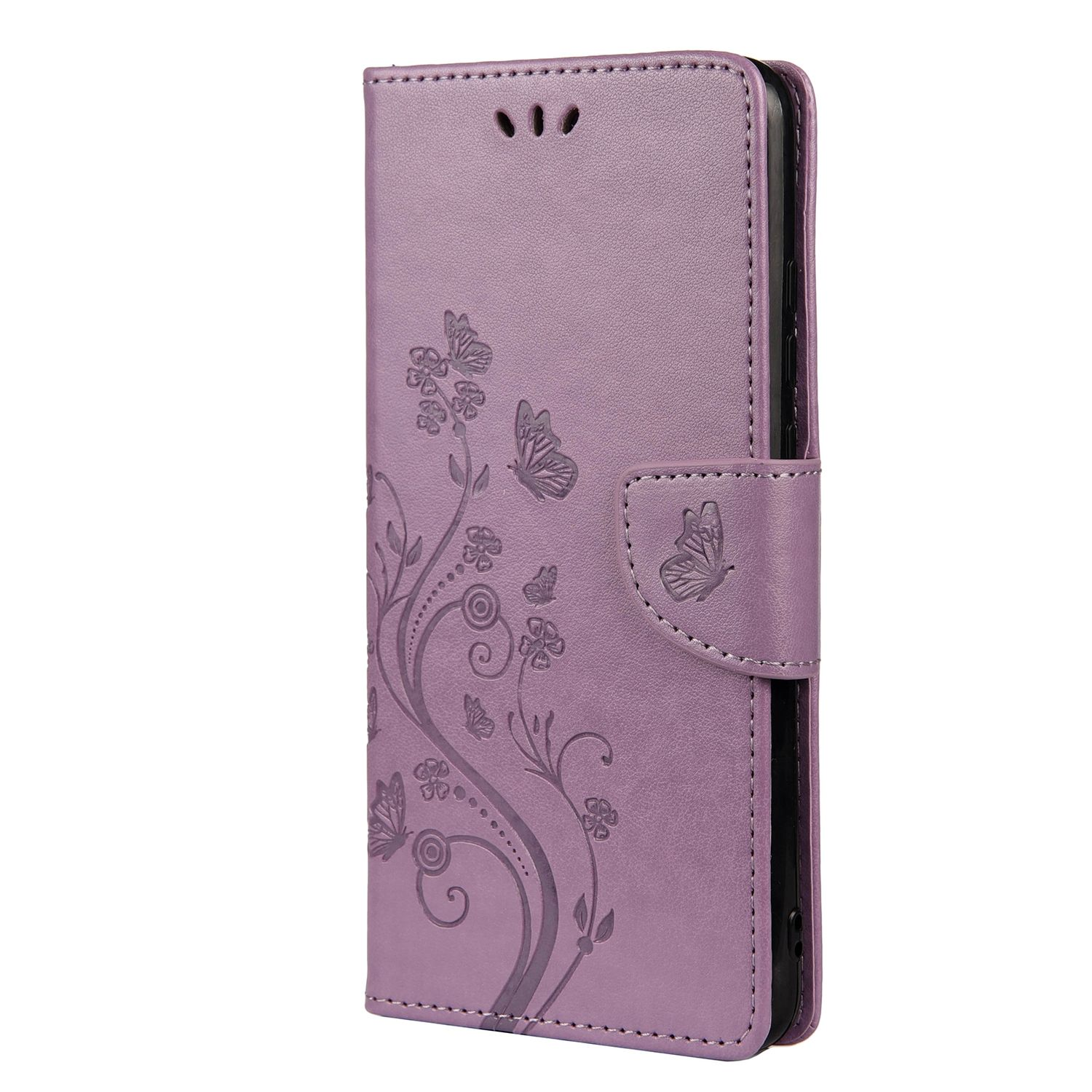Case, Note Violett Redmi Book 5G, DESIGN Xiaomi, 10 KÖNIG Bookcover,