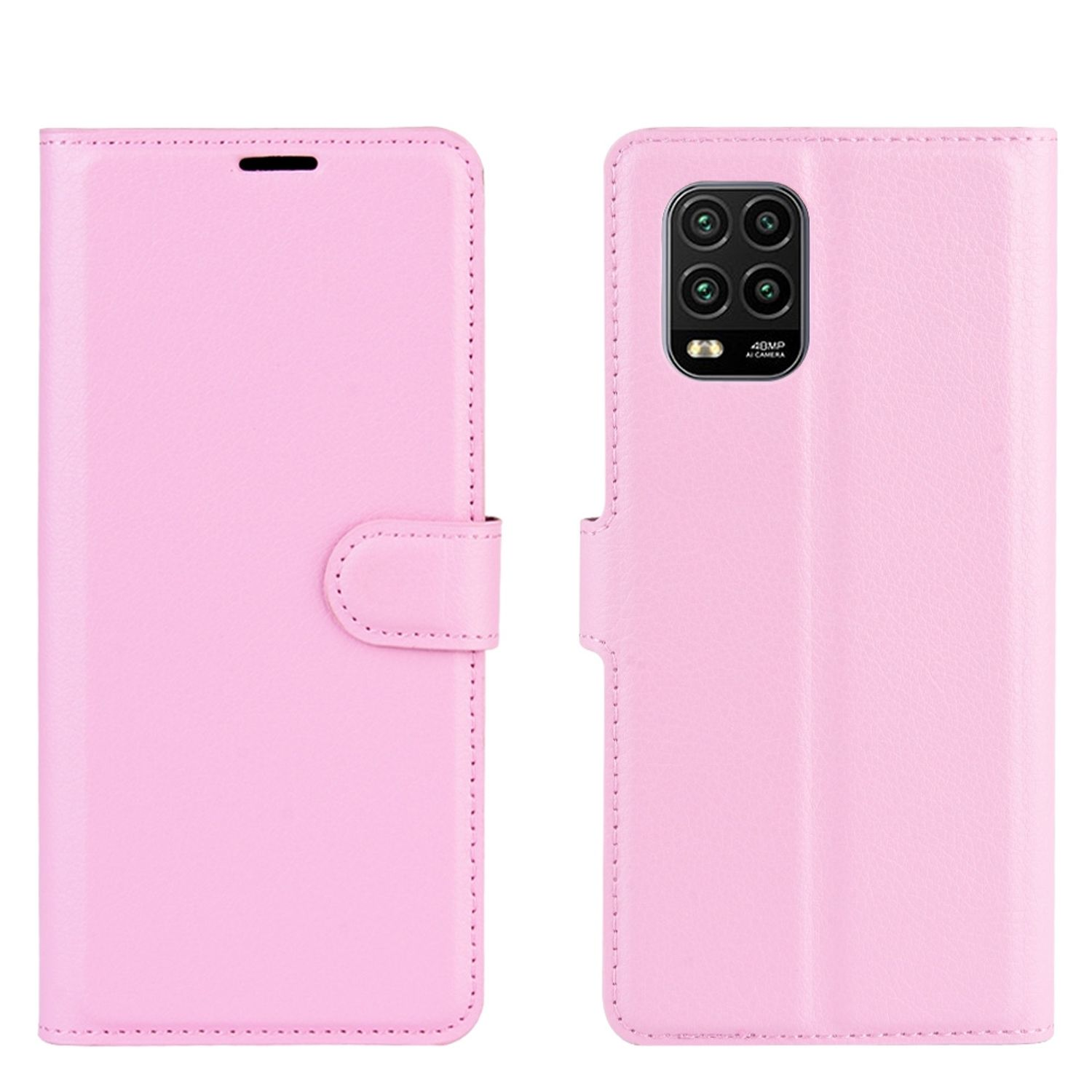 Lite Bookcover, Rosa 10 Xiaomi, 5G, KÖNIG Book Mi Case, DESIGN