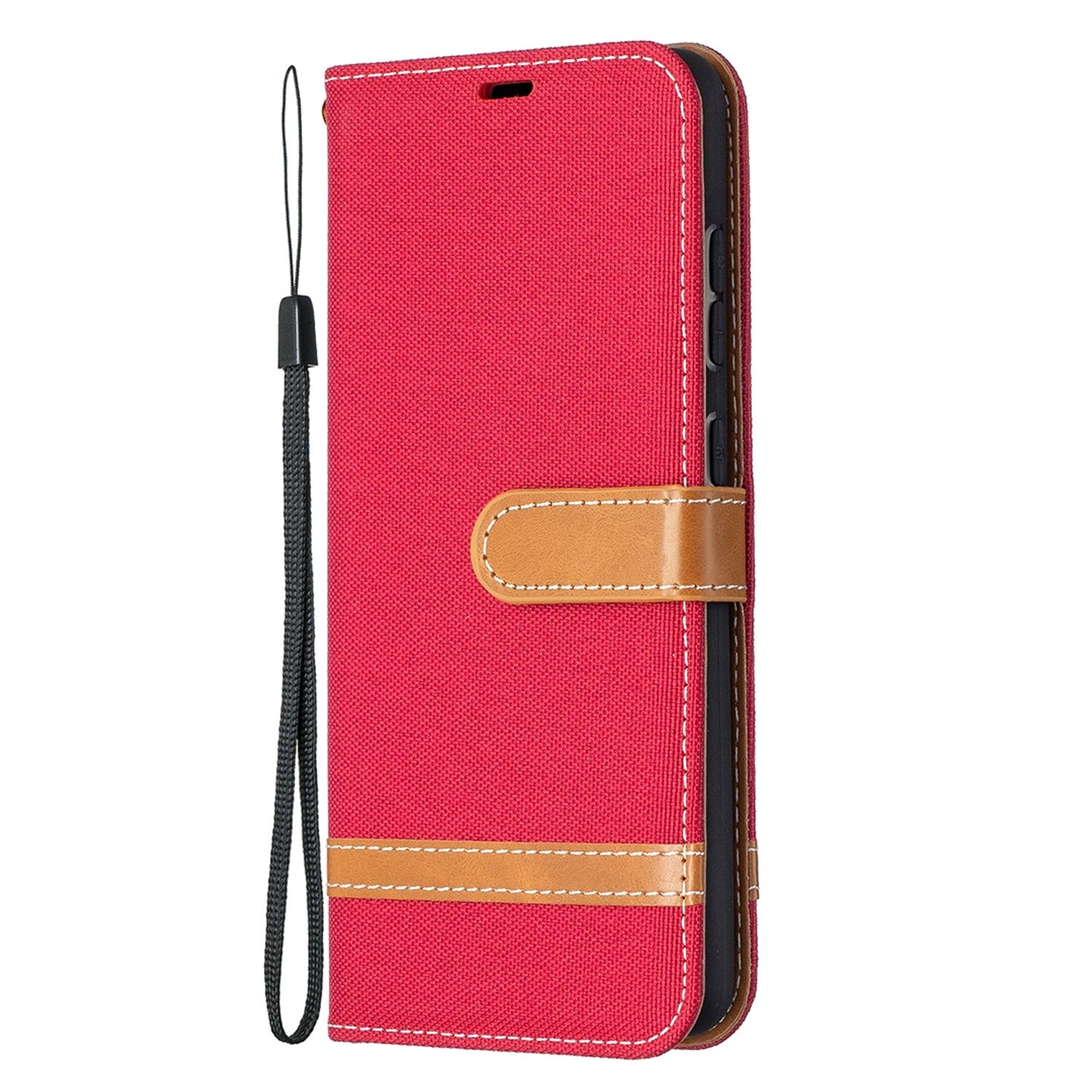 Samsung, KÖNIG 5G Bookcover, / A52s, A52 DESIGN Rot 4G Case, / Galaxy Book