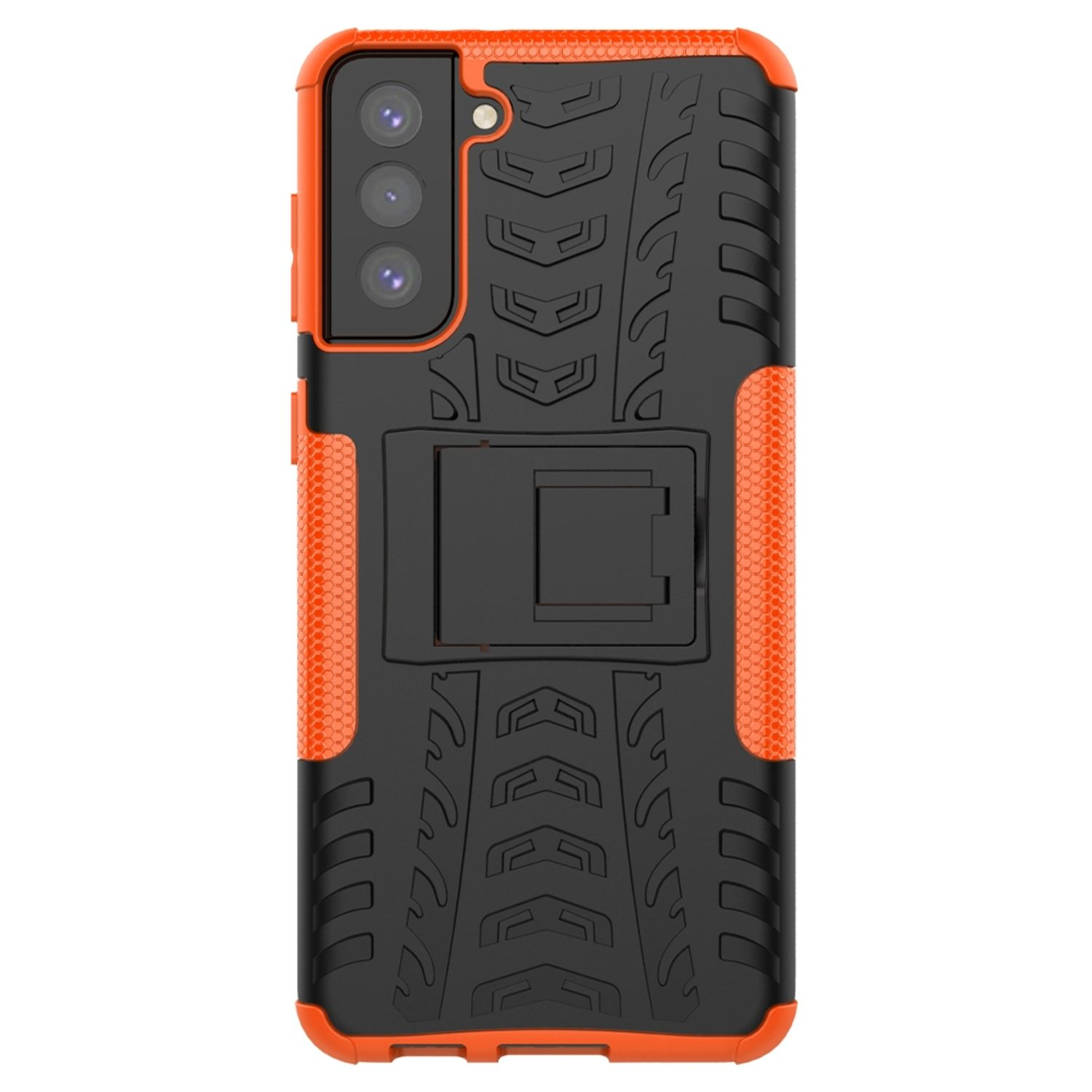 KÖNIG DESIGN Case, Backcover, Samsung, Galaxy Orange S21 Plus