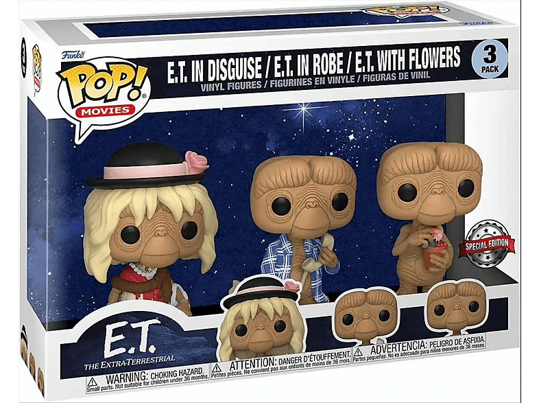 POP - Anniversary - E.T. E.T. 40th Pack 3er