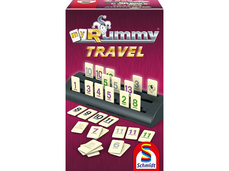 Gesellschaftsspiel MyRummy Travel SPIELE SCHMIDT