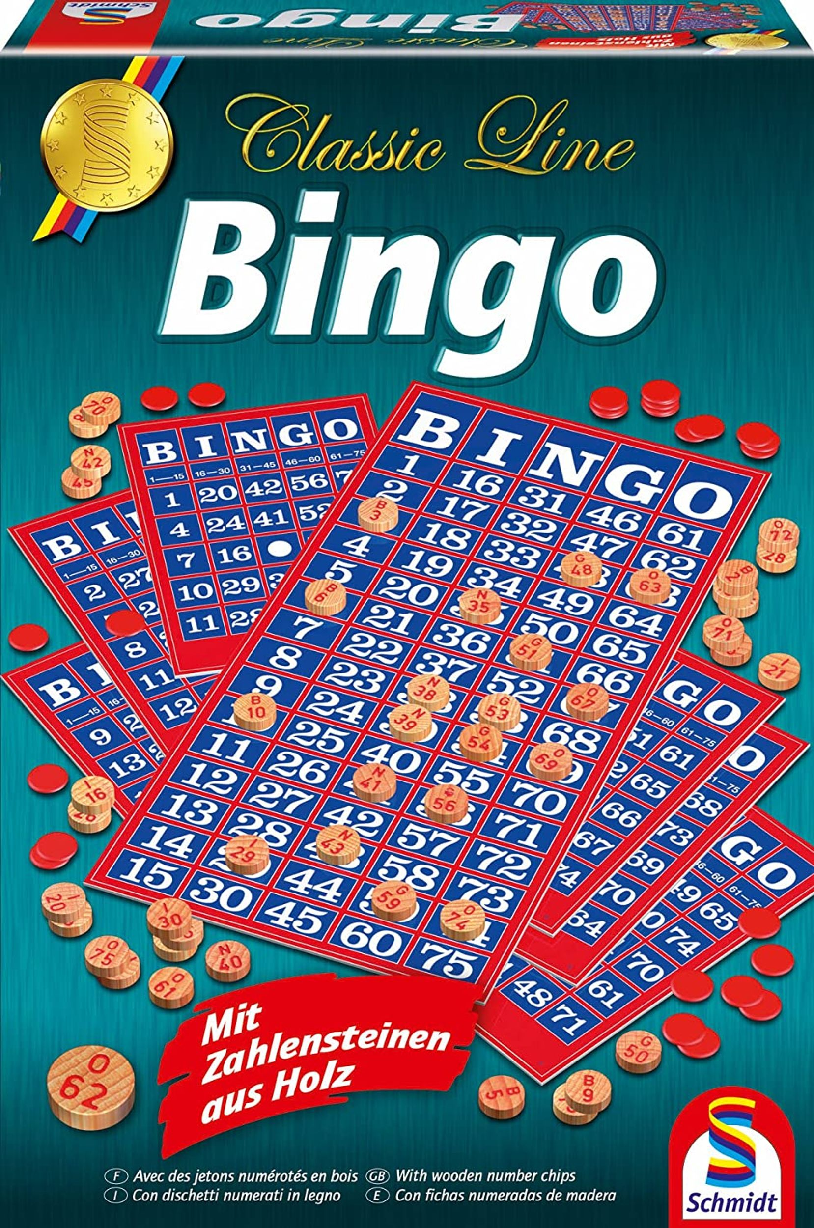SCHMIDT SPIELE Gesellschaftsspiel Bingo