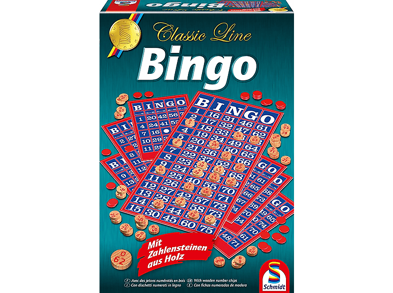 SCHMIDT SPIELE Bingo Gesellschaftsspiel | Familienspiele