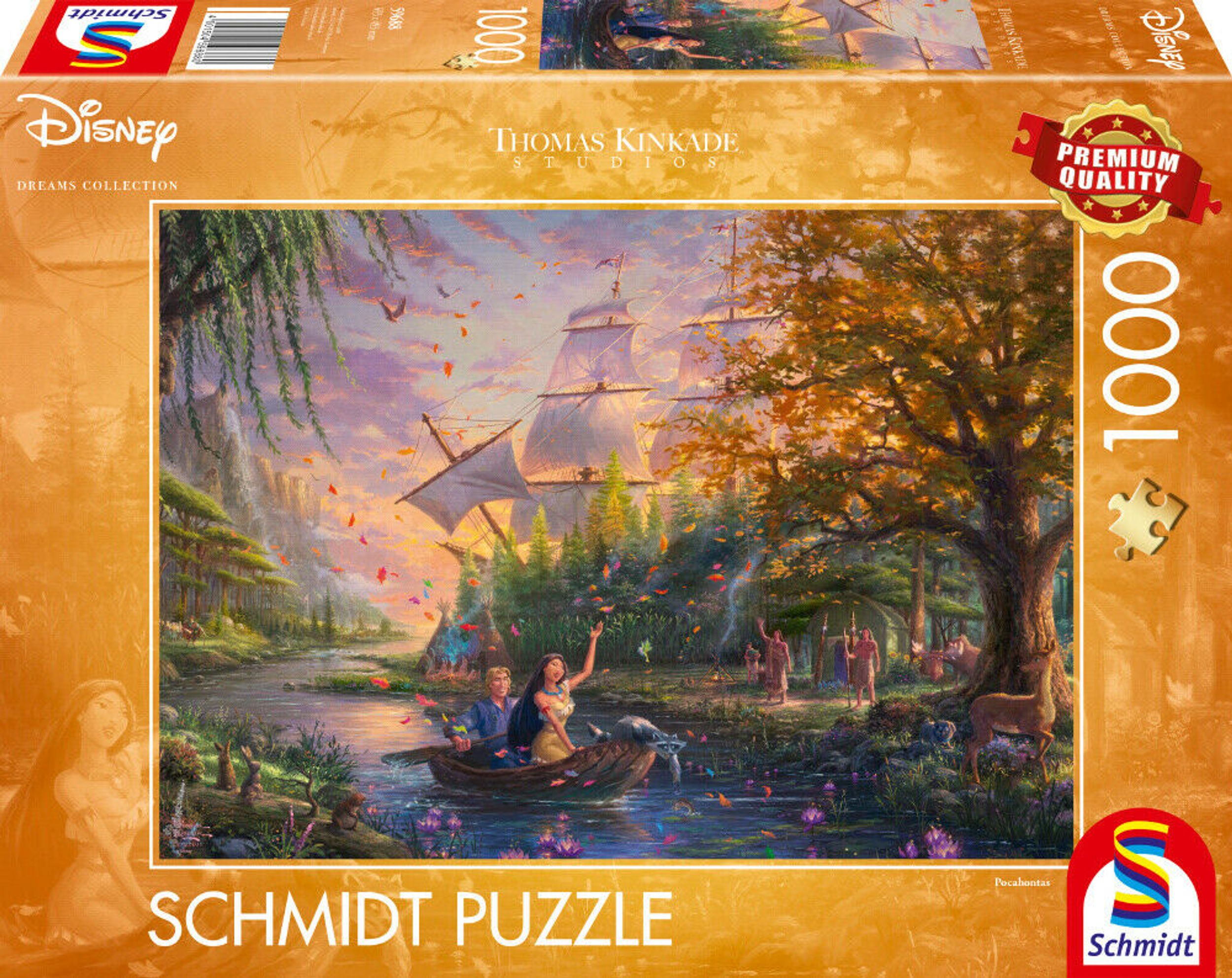 Pocahontas Puzzle SPIELE SCHMIDT