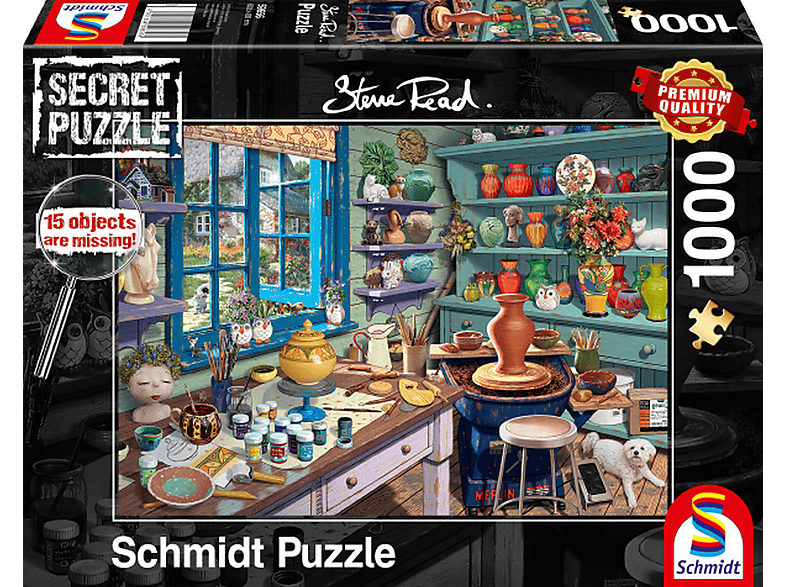 Puzzle SCHMIDT Künstler-Atelier SPIELE